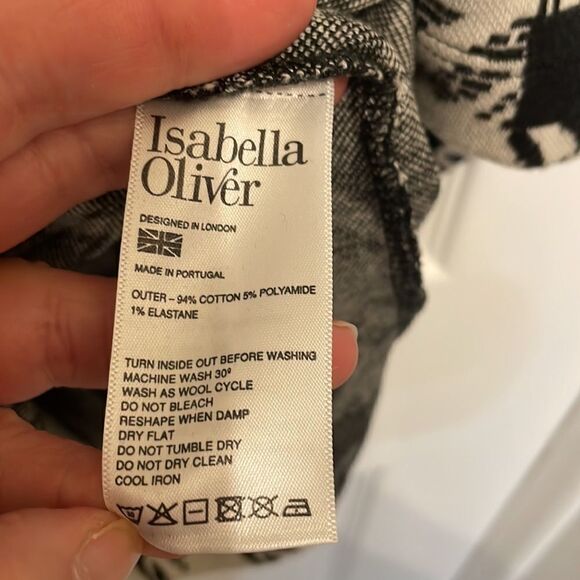 Isabella Oliver Maternity Houndstooth Sheath Dress - Picture 5 of 8